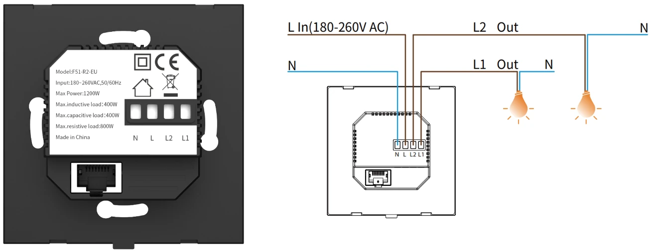 Обзор комплекта умного дома Akubela 3 Обзор комплекта умного дома Akubela hypanel ps51 r2 connection diagram