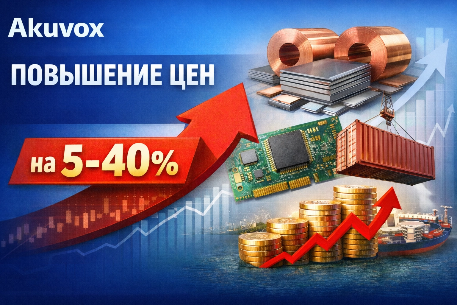 Повышение цен Akuvox